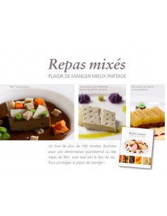 Livre repas mixé: Plaisir de manger mieux partagé